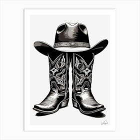 Missing Cowboy1 30x40in Transparent 9000x12000px 18 Art Print