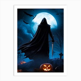 Halloween Night Art Print