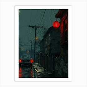 Night In New Orleans Art Print