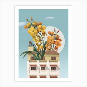 Wallflower 2 Art Print