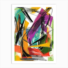 Abstract Painting 201 Art Print