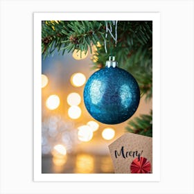 Merry Christmas 7 Art Print