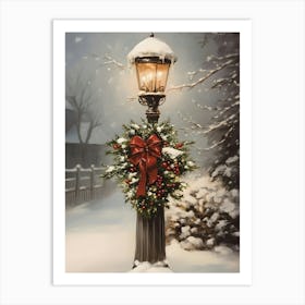 Christmas Lights 1 Art Print