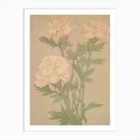 Artists Flowers 11 Art Print