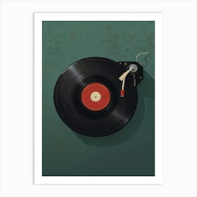 Vinyl Record 13 Art Print