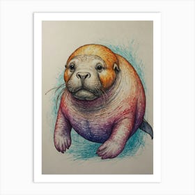 Seal! 8 Art Print