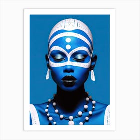 Beyond Galaxy Vogue: Afrofuturistic Rhythms Art Print