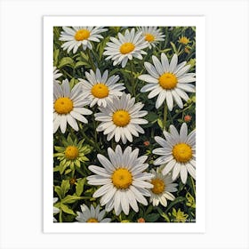 Summer Daisies Art Print