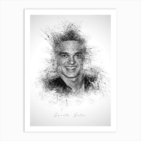 Gareth Gates Art Print