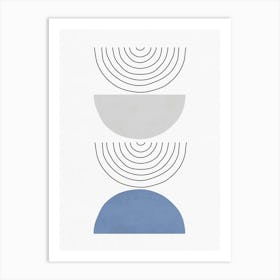 Three Spheres Art Print