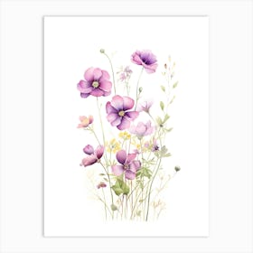 Wildflowers 7 Art Print