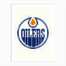 Edmonton Oilers Art Print