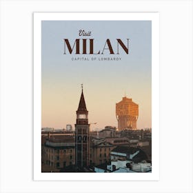 Milan Art Print