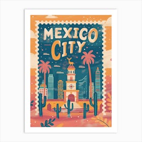 Mexico City Art Print