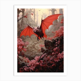 Natural Bat Environment 1 Art Print