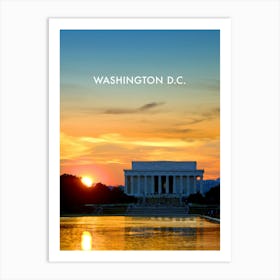 Simply Washington Dc Art Print