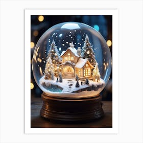 Snow Globe 2 Art Print