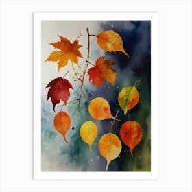 Autumn Leaves 2 Art Print