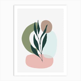 Plant In A Pot Art Print