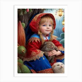 Absolute Reality V16 Children Names Russian Fairy Tale 0 Art Print