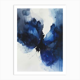 Blue Butterfly 4 Art Print