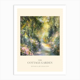 Cottage Garden Poster Wild Garden 5 Art Print