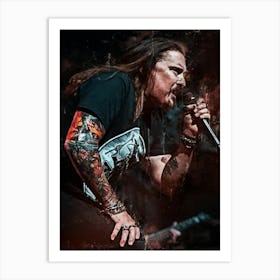 james labrie dream theater metal band music 12 Art Print