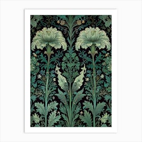 William Morris Floral Wallpaper 8 Art Print