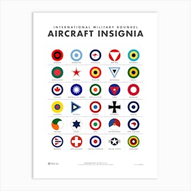 Aircraft Insignia Guide Art Print