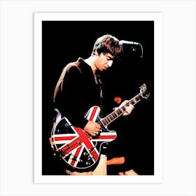 rockstar Noel Gallagher oasis music band 8 Art Print