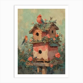 Birdhouse 1 Art Print