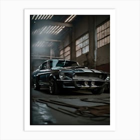 Ford Mustang 24 Art Print