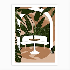 Tropical Garden 18 Art Print