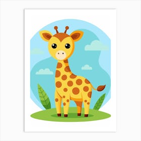 Giraffe 2 Art Print