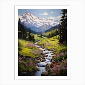 Mountain Stream 2 Art Print