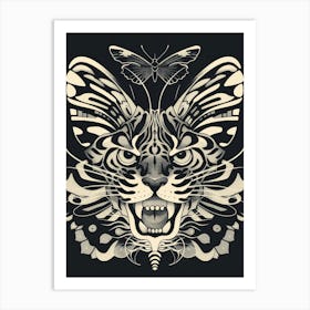 Tiger Head 3 Art Print