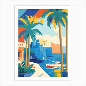 Santorini Art Print