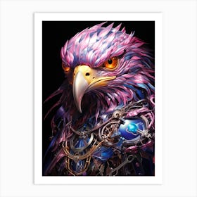 Eagle Of Technology Art Print