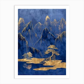 Chinese Mountains 29 Art Print