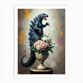 Godzilla Art Print