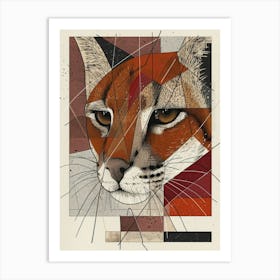 Lincoln Lynx Art Print