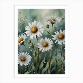 Daisies Art Print