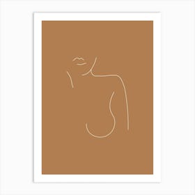 Nude Bronze Art Print