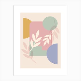 Abstract Pastel Painting Art Print