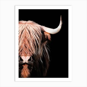 Highland Cow Art Print