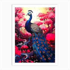 Peacock 6 Art Print