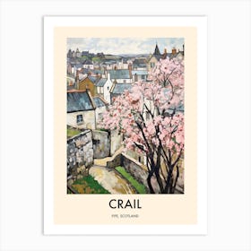 Crail (Fife, Scotland) Painting 4 Travel Poster Art Print