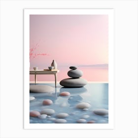 Zen Garden 1 Art Print