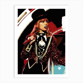 Taylor Swift 23 Art Print