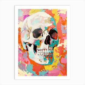 Skull Painting 4 Art Print